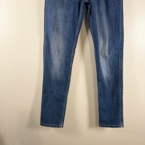 DU/ER L2X Performance Denim Mid Rise Straight Jeans Slim Fit Blue Size 28 x 30 - Picture 15 of 15